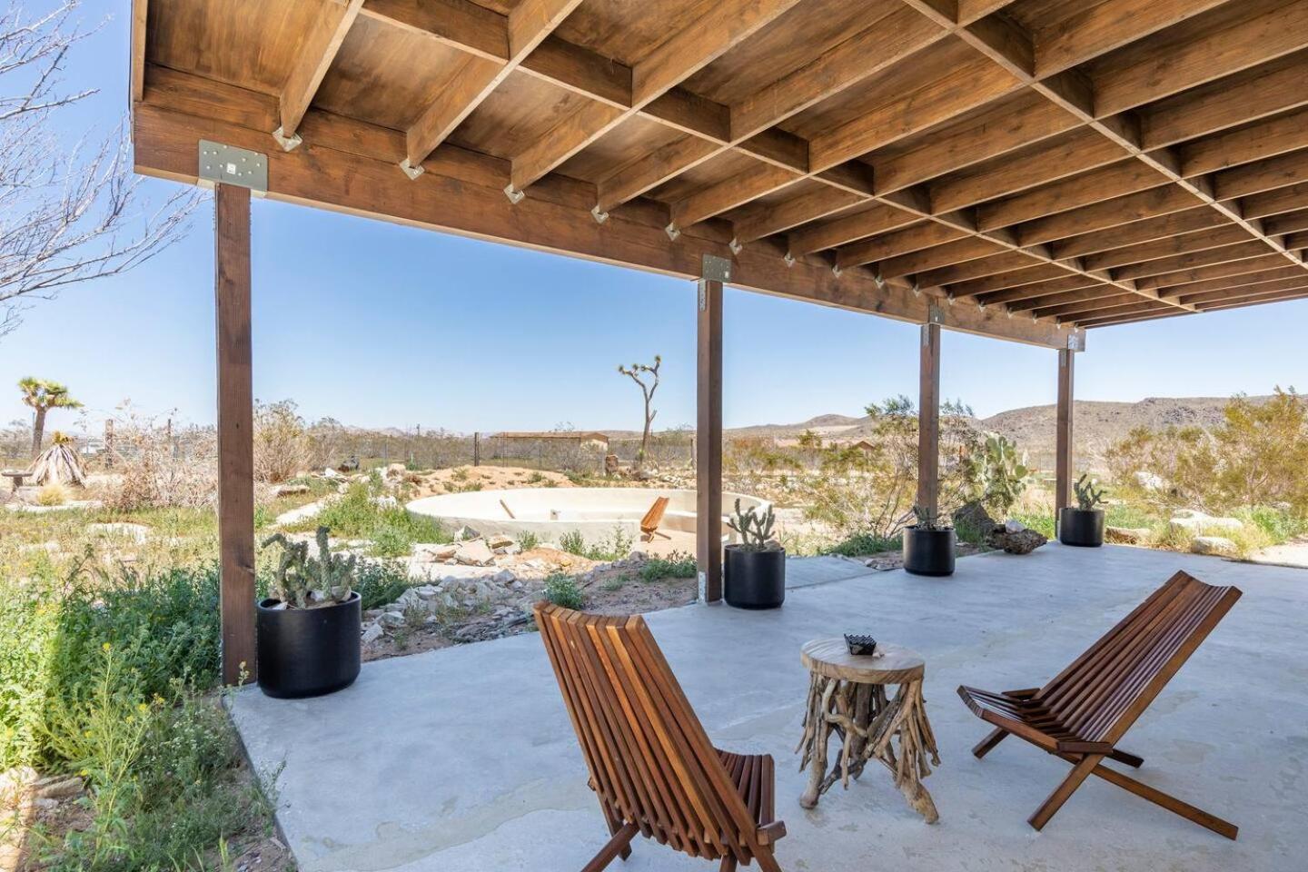 Starlight Mesa In Joshua Tree With Fire Pit Circle And Privacy Villa Yucca Valley Exterior foto